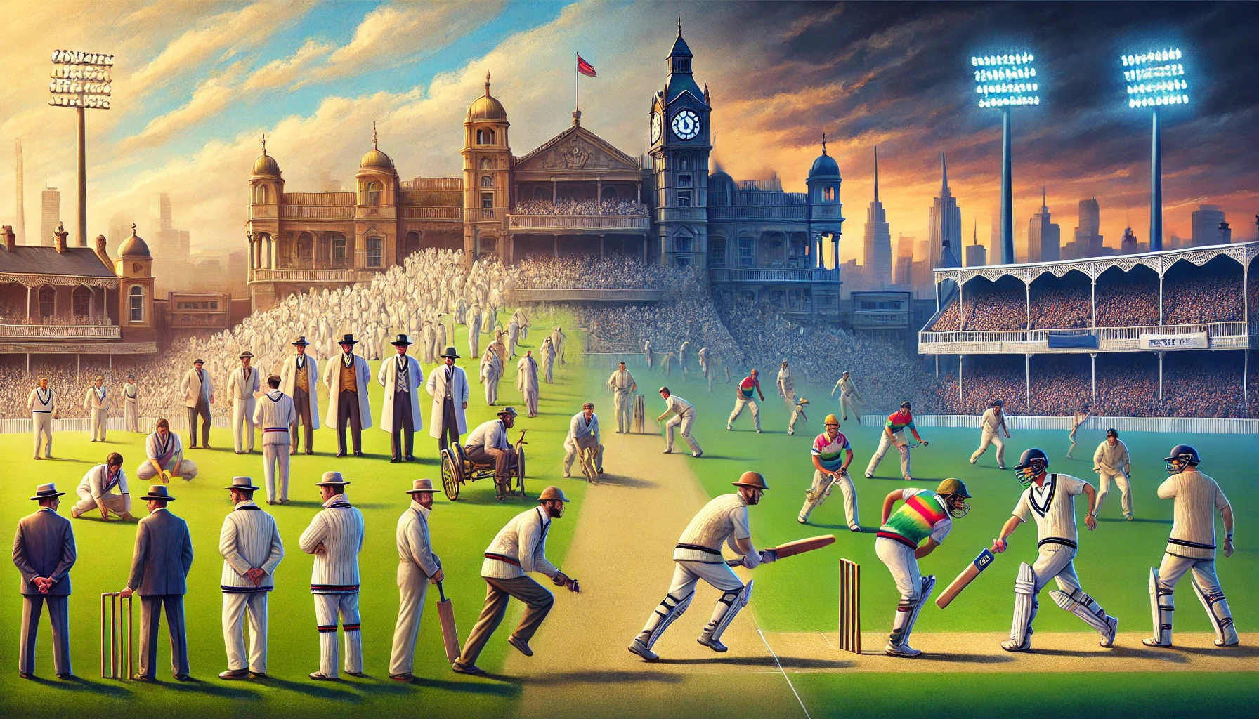 The Evolution of Cricket